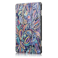 Miniatyrbild 4 av 8: Tri-fold Fodral till Lenovo Tab P10 - Colorful Leaves multifärg