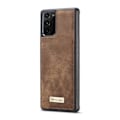 Miniatyrbild 9 av 10: CASEME Samsung Galaxy Note 20 Retro läder plånboksfodral Brun
