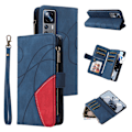 Pikkukuva 1 / 10: KT Multi-function Series-5 For Xiaomi 12T / 12T Pro Phone Case - Blue Blue