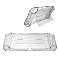 Pikkukuva 1 / 6: Yhteensopiva Nintendo Switch OLED Protector -läpinäkyvän suojakotelon kanssa jalustalla Transparent