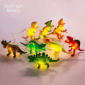 Pikkukuva 2 / 10: Sarjakuva dinosaurus LED Koristevalo 3m 20 Lamppua akkukäyttöinen Multicolor