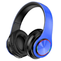 Pikkukuva 1 / 9: Langattomat Hifi-korvakuulokkeet Bluetooth-kuulokkeet - Musta+sininen Blue