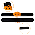 Miniatyrbilde 9 av 9: Halloween Slap Band Armbånd - Edderkopp Orange