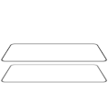 Pikkukuva 2 / 5: MOFI for Huawei P smart 2021 Full Covering Tempered Glass Transparent