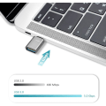Miniatyrbild 4 av 11: USB C till USB-adapter USB-C till USB 3.0-adapter OTG för MacBook Pro MacBook Air iPad Pro etc Svart
