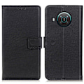 Miniatyrbillede 2 af 8: Pung Læder Stativ Taske til Nokia X20/X10 - Sort Black
