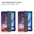 Miniatyrbilde 2 av 8: Etui for iPad Air 11 (2024) - Tri-fold Stativ Tablettdeksel - Galaxy Multicolor