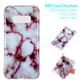 Pikkukuva 2 / 5: Marble Pattern IMD TPU Soft Back Case for Samsung Galaxy S10e - Style E Black