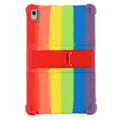 Pikkukuva 2 / 7: Nokia T21 pehmeä silikoninen suojakotelo Rainbow Pride Multicolor