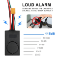Miniatyrbillede 6 af 9: Tyverialarmsystem til Xiaomi 1S / M365 / M365 Pro + fjernbetjening Black
