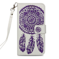 Pikkukuva 1 / 5: Imprint Dream Catcher Wallet Case for iPhone XS Max - Purple
