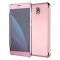 Miniatyrbillede 1 af 4: Mirror Plating Smart Window Case for Samsung J5 2017 - Rose Gold Pink