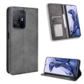 Miniatyrbillede 7 af 7: Wallet Stand Flip Phone Case til Xiaomi 11T Pro/Xiaomi 11T - Sort Black