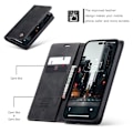 Miniatyrbillede 7 af 11: CASEME Retro tegnebog taske til iPhone 14 Pro - sort Black