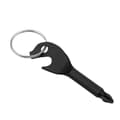 Bärbar flasköppnare Key Design Mini Phillips skruvmejsel Svart one size