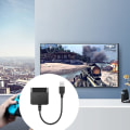 Miniatyrbillede 3 af 4: Adapter til Sony PS1 PS2 Game Controllere til PS3 PC Converter Black