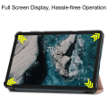 Miniatyrbillede 5 af 9: Tablet Stand Slim Fit Cover For Nokia T20  - Gold Gold