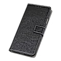 Miniatyrbillede 7 af 7: Litchi Skin Mobiltelefon Taske til OnePlus Nord - Sort Black
