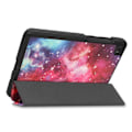 Miniatyrbillede 7 af 7: Mønster Trifoldet stativbetræk Lenovo Tab M7 (3. generation) - Nebula Purple