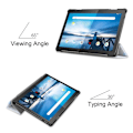 Miniatyrbild 6 av 8: Tri-fold Fodral till Lenovo Tab M10 TB-X505F / TB-X605F - Sleeping Owl Blå