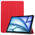 Miniatyrbilde 1 av 9: Etui for iPad Air 11 (2024) - Tri-fold Stativ Tablettdeksel - Rød Red