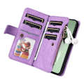 Miniatyrbillede 6 af 9: KT multifunktions-serie-5 til Samsung Galaxy S24 FE telefonetui Purple