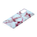 Pikkukuva 2 / 4: Marble Pattern IMD TPU Soft Back Case for Samsung Galaxy A41 - Style D Black