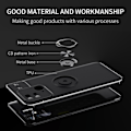 Miniatyrbillede 10 af 10: Fingerring Kickstand TPU Taske til Xiaomi Redmi 10C Black