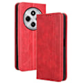Miniatyrbilde 1 av 7: Etui med lommebok og stativ for Xiaomi Redmi 14C, Retro-design Red