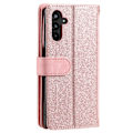 Miniatyrbilde 10 av 10: Etui for Samsung Galaxy A16 5G / A16 4G med glidelås lomme, PU-lær, 9 kortlommer Pink gold
