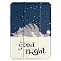 Pikkukuva 2 / 10: Apple iPad 10.9 2022 Slim fit tri-fold fodral - Cat Multicolor