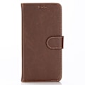Pikkukuva 1 / 5: Retro Wallet Mobile Phone Case for iPhone XS Max - Coffee Brown