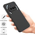 Pikkukuva 8 / 8: Nothing Phone (3a) Kotelo Nestemäinen Silikoni Takakuori Hihnalla Transparent