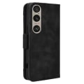 Miniatyrbillede 3 af 7: Wallet Stand Flip-telefonetui til Xperia 1 VI - Sort Black