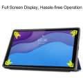 Miniatyrbillede 6 af 8: Trifoldet stativetui til Lenovo Tab M10 HD Gen 2 TB-X306F - Mørkeblå Blue
