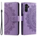 För Samsung Galaxy A17 / A26 Stativfodral Totem Plånboksfodral Lila