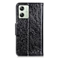 Miniatyrbillede 6 af 7: Nappa Texture Split Wallet Stativbetræk til Motorola Moto G54 - Sort Black