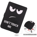Miniatyrbild 7 av 8: Fodral till Kobo Nia (2020) eReader läsplatta - Don't Touch Me Svart