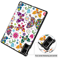 Pikkukuva 3 / 7: Xiaomi Redmi Pad SE Stand Slim Fit Peite Sleep/Wake - Butterflies Multicolor