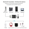 Miniatyrbillede 2 af 11: Til Sony PS5 PS4 PC Bluetooth USB 3,5 mm Audio Transmitter Trådløs modtager Black