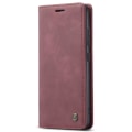 Pikkukuva 7 / 8: CASEME Retro Lompakkokotelo Samsung Galaxy S22 Plus - Punainen Red