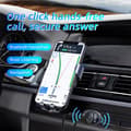 Miniatyrbillede 5 af 8: W8 Bilens Audio Adapter Bluetooth - modtager FM - transmitter med teleskopisk kabel Black