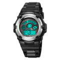 Miniatyrbilde 9 av 9: Armbåndsur Armbåndsur Klokkeslett elektronisk 12 / 24H Black
