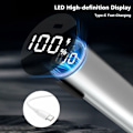 Miniatyrbilde 5 av 9: Vacuum Sealer Food Saver-maskin med LED-skjerm for krukker/oppbevaringsposer Silver one size