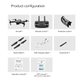 Miniatyrbillede 3 af 11: E88 Pro RC Drone med to kameraer dobbelt batterier Black