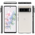 Miniatyrbild 6 av 6: Google Pixel 7 Transparant mjukt TPU Skal Med Förstärkta Hörn Transparent