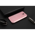 Pikkukuva 4 / 4: Mirror Plating Smart Window Case for Samsung J5 2017 - Rose Gold Pink