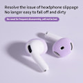 Miniatyrbilde 5 av 11: For AirPods 4 ørepropper Sklisikkert silikonetui Ørepropper Ørepropper - Gul Yellow