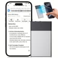 Miniatyrbillede 2 af 11: Stemmeoptager, AI-stemmeoptager, 32 GB, tale-til-tekst i realtid, oversætter 108 sprog Black
