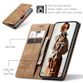 Miniatyrbillede 3 af 6: CASEME Retro Pung Taske til Samsung Galaxy A56 Brown
